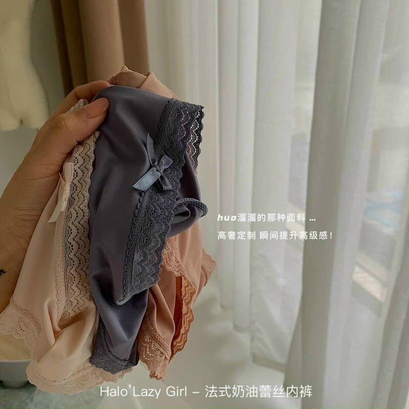 (Mẫu mới) Quần lót su pha ren siêu mềm mịn 2200