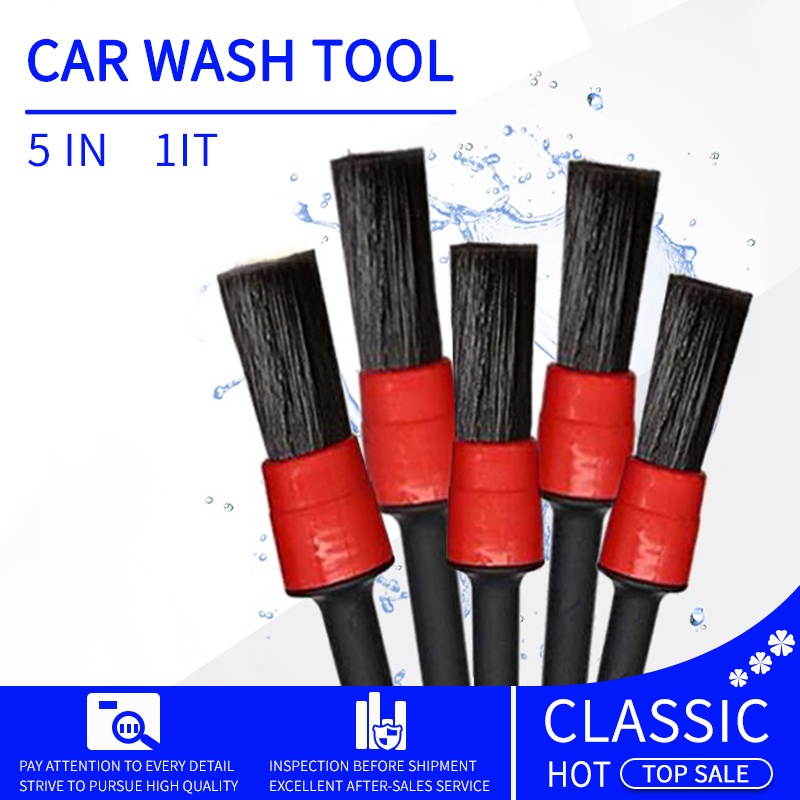 Bàn Chải 5 Trong 1 Vệ Sinh Viền Máy Điều Hòa Xe Hơi