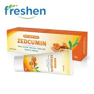 Kem nghệ nano Zedcumin tub 20g dưỡng da,ngừa mụn,liền sẹo nhanh
