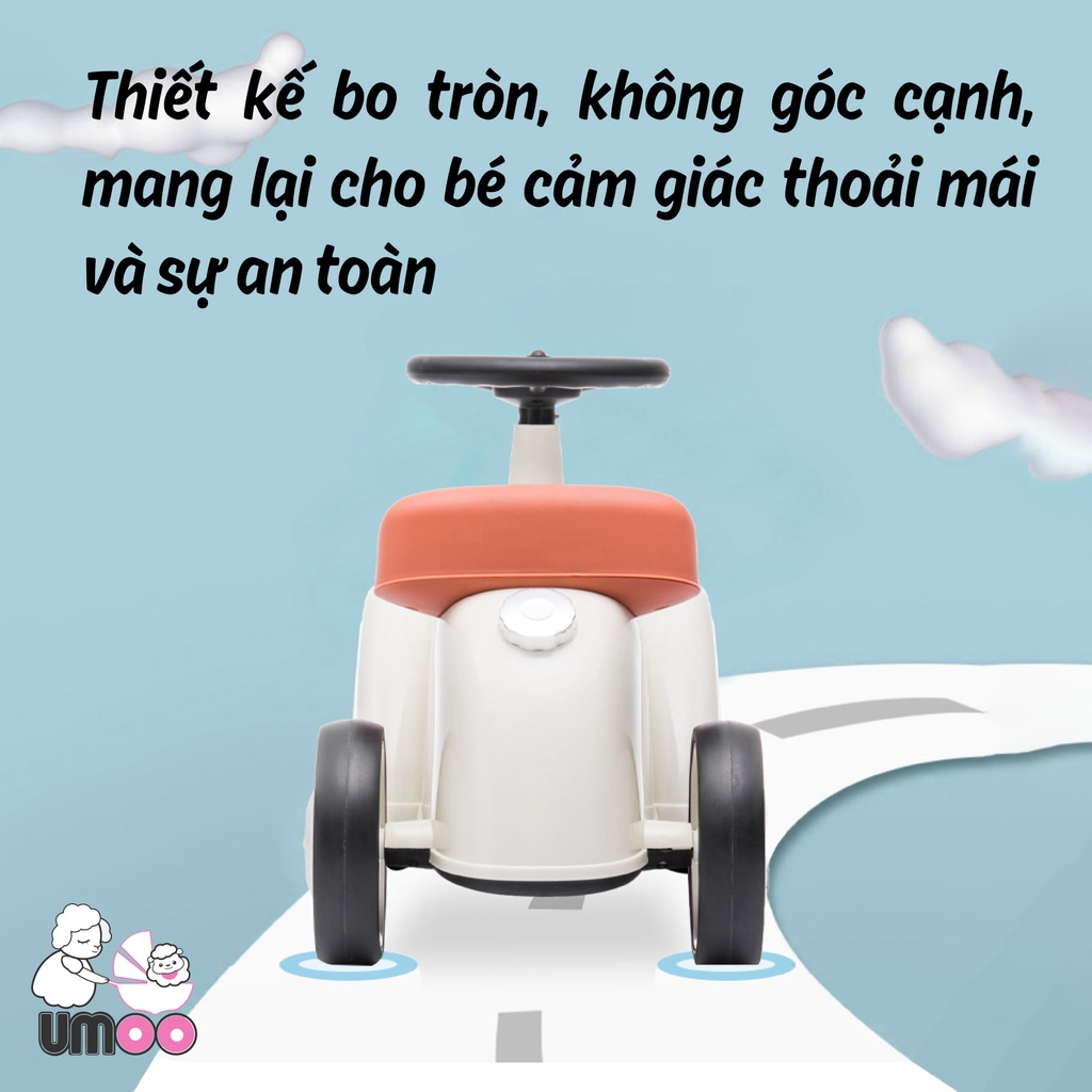 Xe chòi chân ô tô UMOO - Bé vui chơi tăng cường thể lực