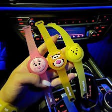 Đồng hồ Vòng đeo tay chống muỗi silicone phát sáng