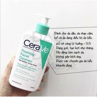 Sữa rửa mặt Cerave 473ml