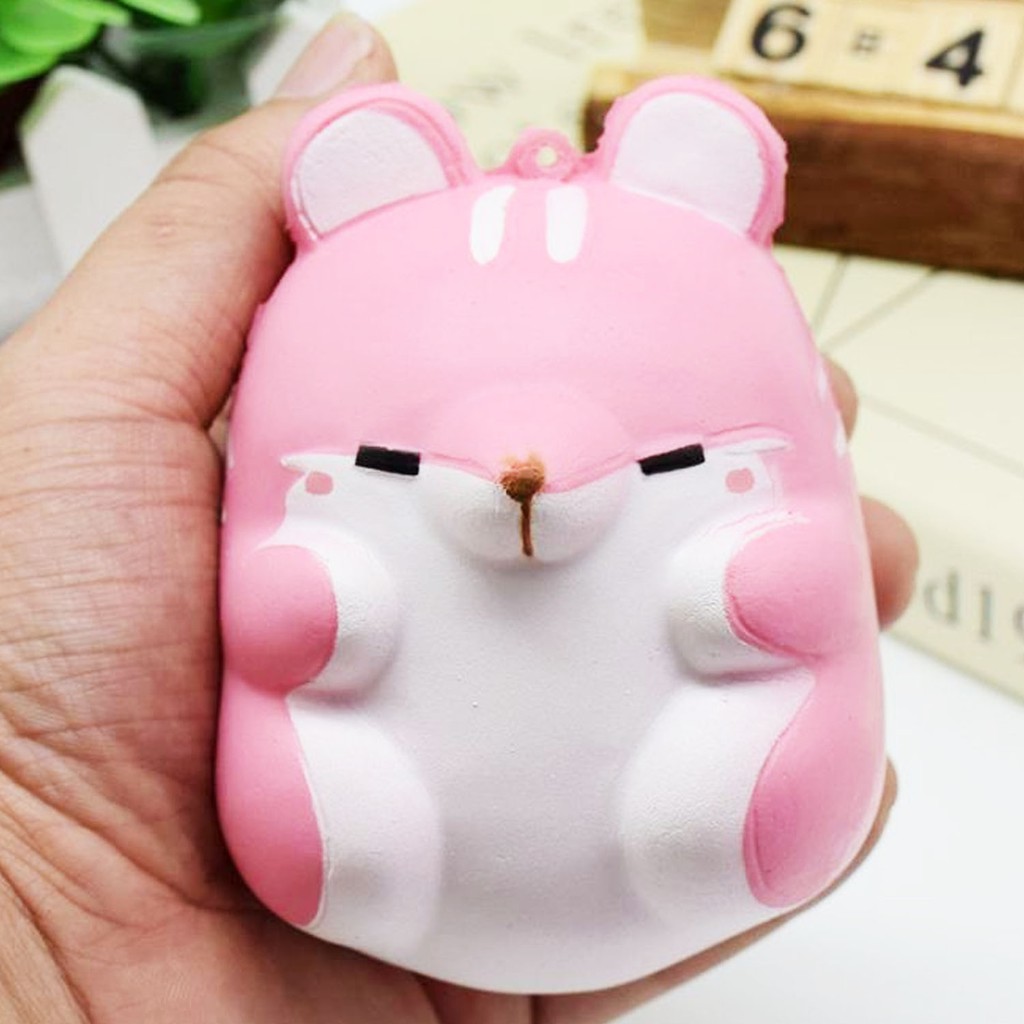 Đồ chơi squishy dẻo hình chuột hamster dễ thương  shop bansigudetama