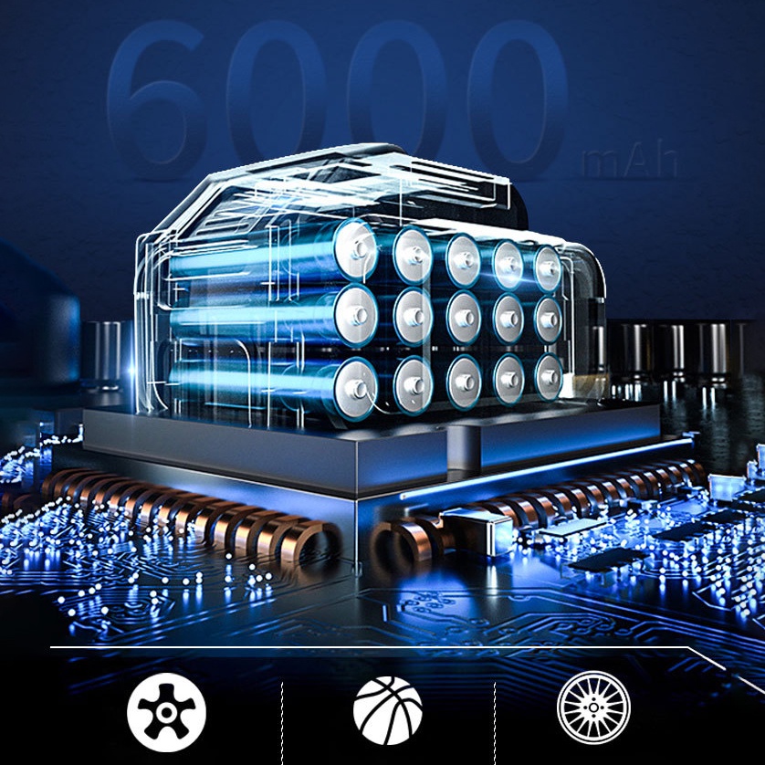 Bơm Lốp Ô Tô , Máy Bơm Lốp Xe Hơi Đa Năng Mini Cao Cấp