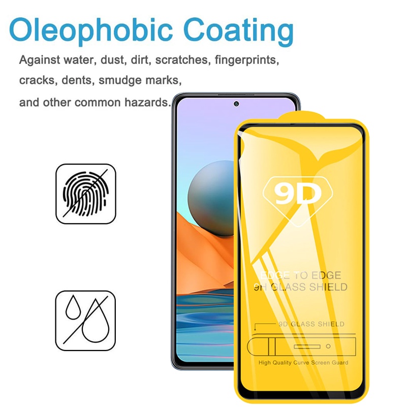 Kính Cường Lực 9D Bảo Vệ Camera Cho Redmi Note 11i Note11 Pro Note 10 Pro 10S 11S 10T