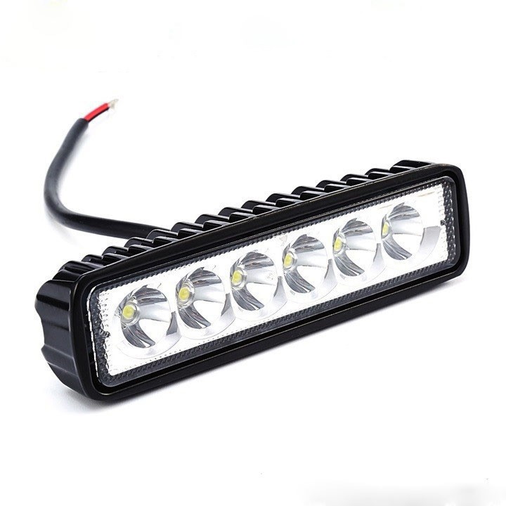 Đèn trợ sáng C6 DÀI, 6 led cực NGẦU, không hao bình bảo hàng 3 THÁNG- DC6D