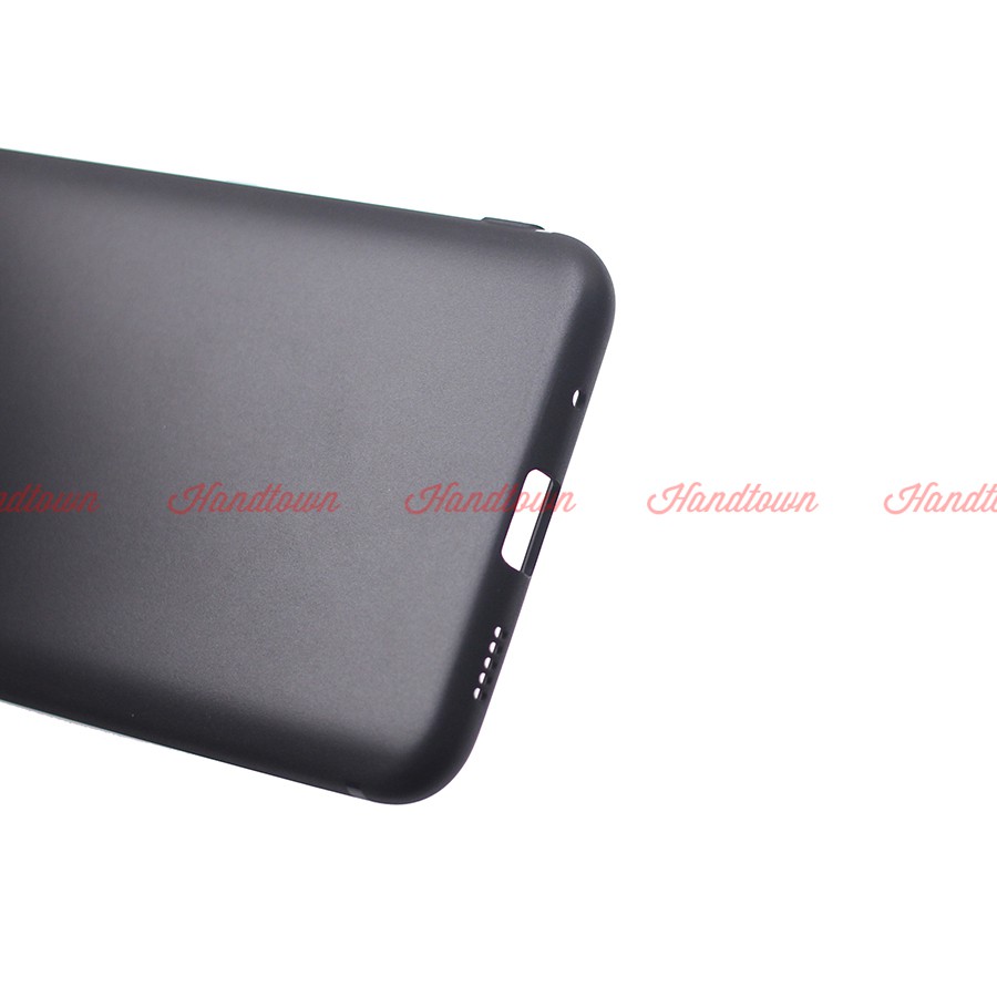 Ốp Lưng Samsung Galaxy A60 Dẻo Đen Chống Ố