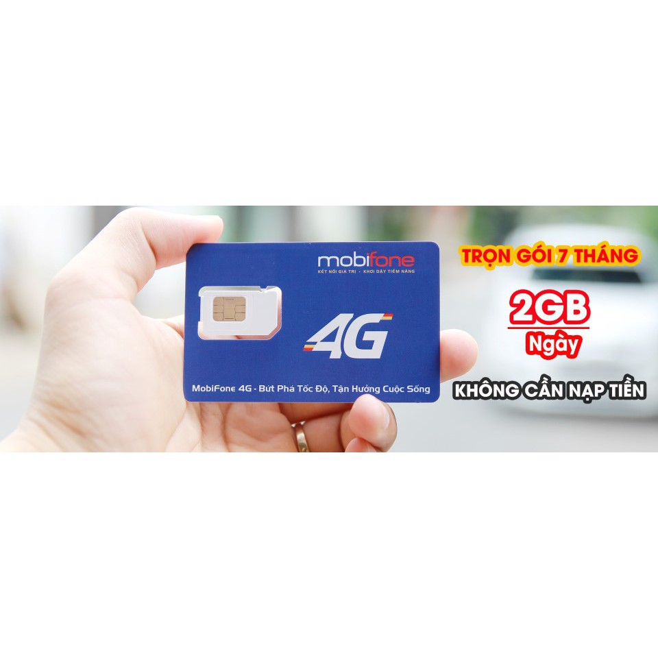 SIM 4G Mobifone Trọn Gói 7 Tháng 420GB (60GB/Tháng)