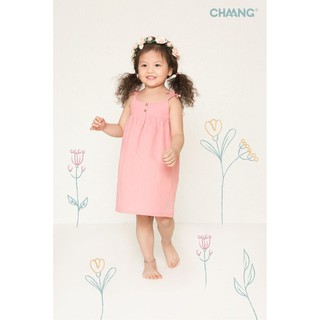Váy đũi hồng vỏ đỗ CHAANG