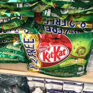 Bánh kitkat trà xanh túi 8 thanh