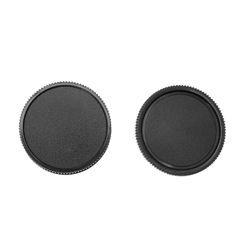 Will Wili Camera Body Cover Rear Lens Cap Protection Dustproof Plastic Replacement for Leica R Mount LR