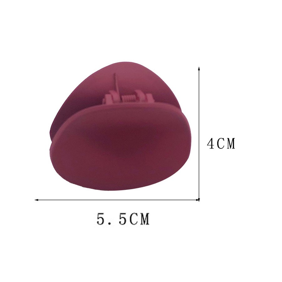 Kẹp Tóc Càng Cua 8 Răng Màu Pastel Korea Xinh Xắn 5,5CM