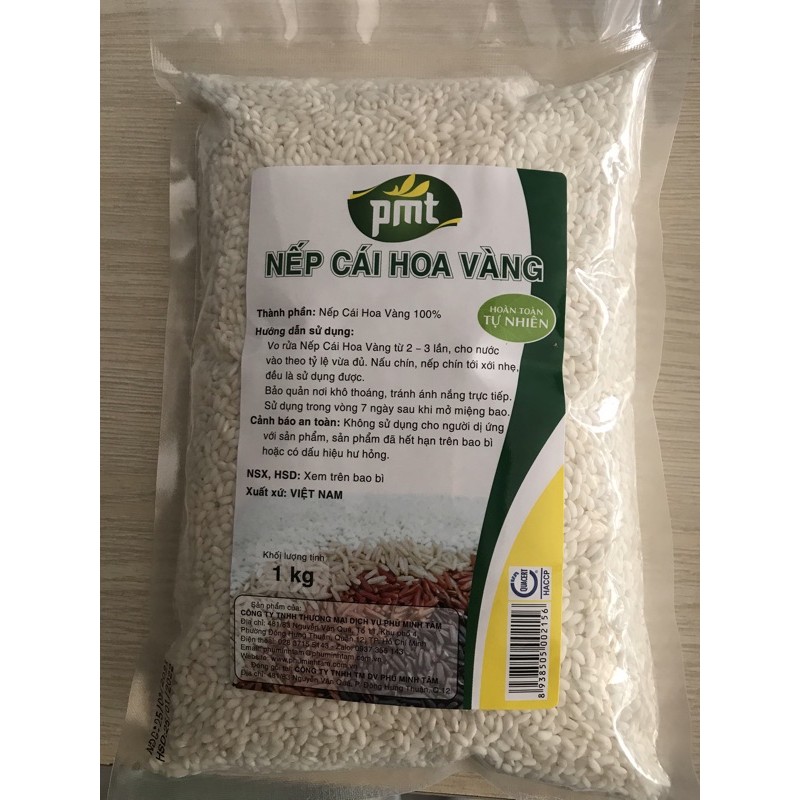Nếp Cái Hoa Vàng PMT 1kg