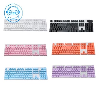 Set 104 nút bàn phím chơi game màu trắng
