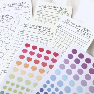 Note planner kèm sticker Nt020
