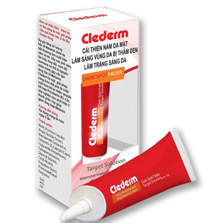 Kem cải thiện nám và làm sáng da CLEDERM - 10g