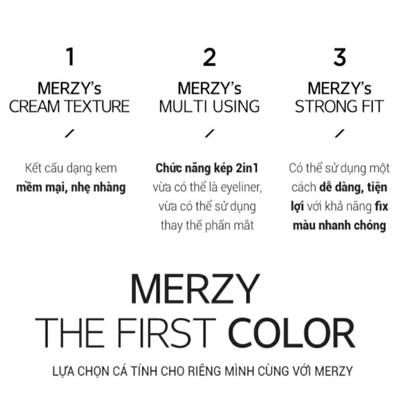 (XẢ KHO) (Date 02-2023) Chì Kẻ Mắt Lâu Trôi Merzy Another Me The First Gel Eyeliner