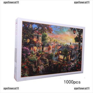 Bộ Đồ Chơi Xếp Hình 1000 Mảnh Hình Phong Cảnh Yên Tĩnh Dành Cho Người Lớn Và Trẻ Em