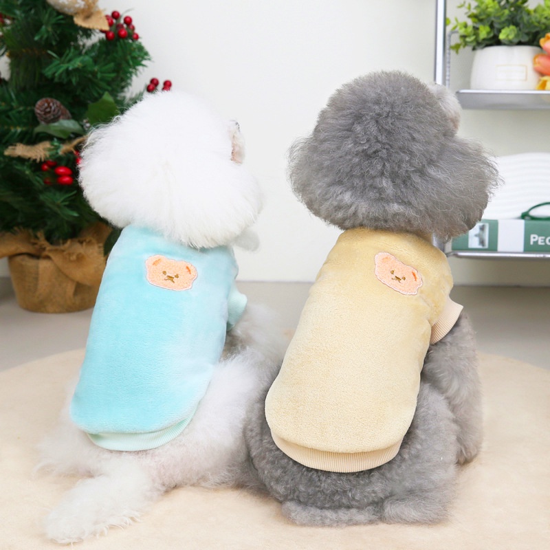 Áo Nỉ Hai Mặt Thiết Kế Mới Thời Trang Mùa Đông Dành Cho Thú Cưng