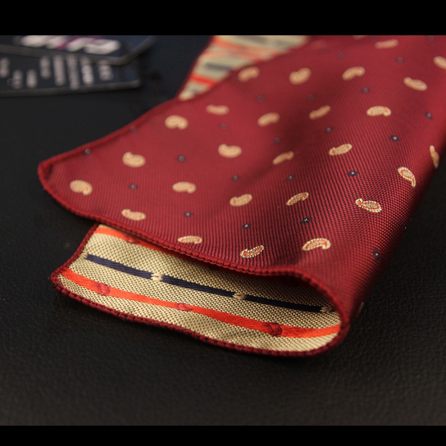 Khăn Tay Bỏ Túi EFAN Từ Polyester Kiểu Cổ Điển Dành Cho Nam Khi Dự Tiệc Cưới Kích Thước 24x24cm