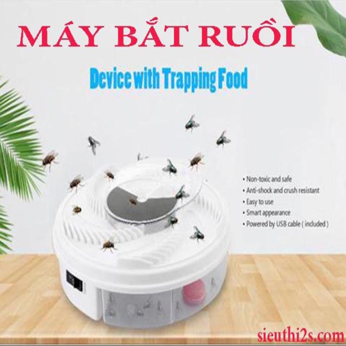 Máy Bắt Ruồi Tự Động 2023 Đa Năng Cao Cấp FERADO - Bẫy Ruồi Thông Minh - BH 1 Tháng 1 đổi 1
