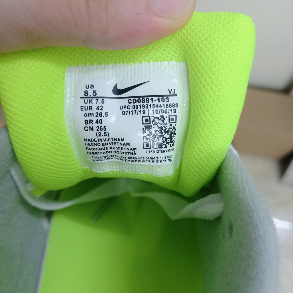 Giày thể thao - Sneaker đệm khí - air max 90 Volt/Particle Grey - Giày thời trang nam