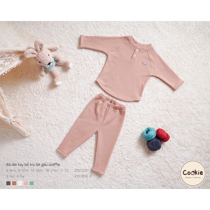 Cookie Bộ len dày đẹp cho bé trai bé gái đẹp