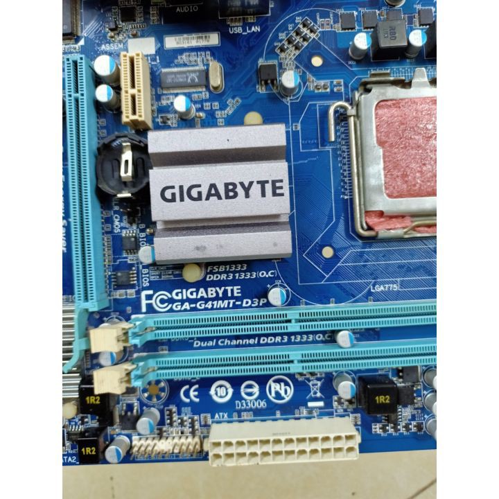 Main giga G41 DDR3 socket 775 - Main Asus G41 DDR3 gồm chặn (Tặng keo tản nhiệt) Bh 1 tháng lỗi 1 đổi 1 | BigBuy360 - bigbuy360.vn