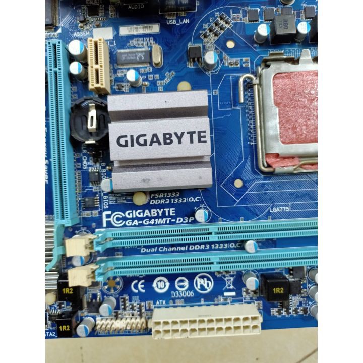 main giga G41 ram dr3 gồm chip E5xxx, Hàng nguyên bản + Tặng keo tản nhiệt