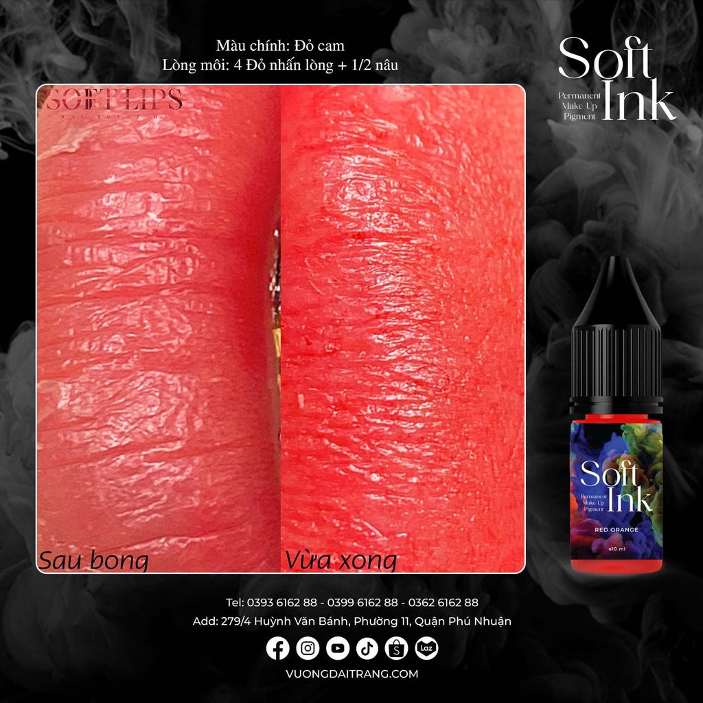 [ CHÍNH HÃNG ] Mực SOFTINK Minisize 3,3ml, 5ml Fullsize 10ml
