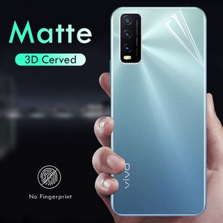 Vivo X50 Pro V21 V17 V15 Pro S1 Pro Y17 Y20 Y20i Y20s Y20s (G) Y21s Y21 Y31s Matte Back Hydorgel Film Full Cover Bảo vệ màn hình
