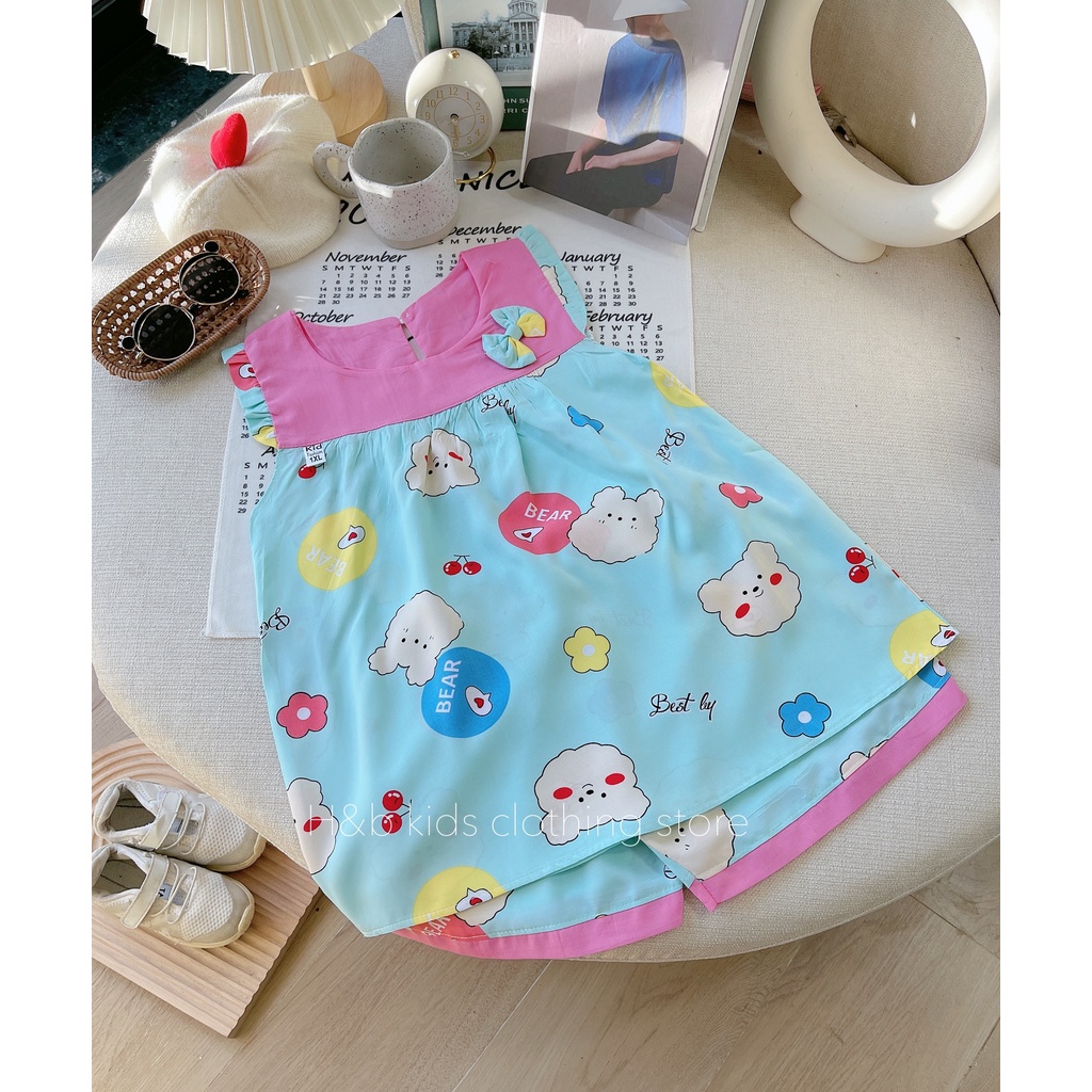 SALE BỘ LANH LỤA CHO BÉ SIZE 15-40KG