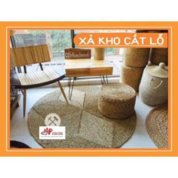 Xường SX- XẢ LỖ TOÀN BỘ Thảm cói trải sàn xuất khẩu size 1m2 -Tre VN