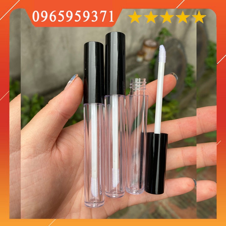 Vỏ son kem 3ml nắp đen