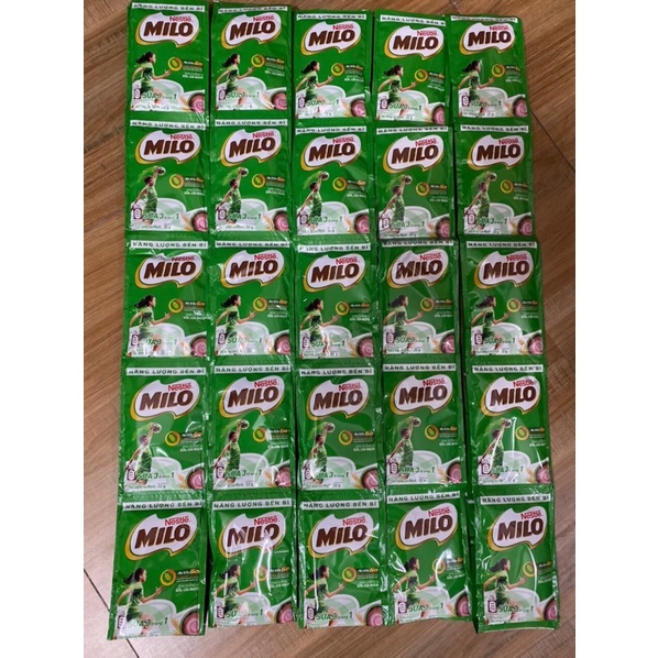 Date 02/2023 Nestle MILO dây Sữa 3 Trong 1 Bột Thức Uống Lúa Mạch Với Activ-GO (10 Gói x 22g)