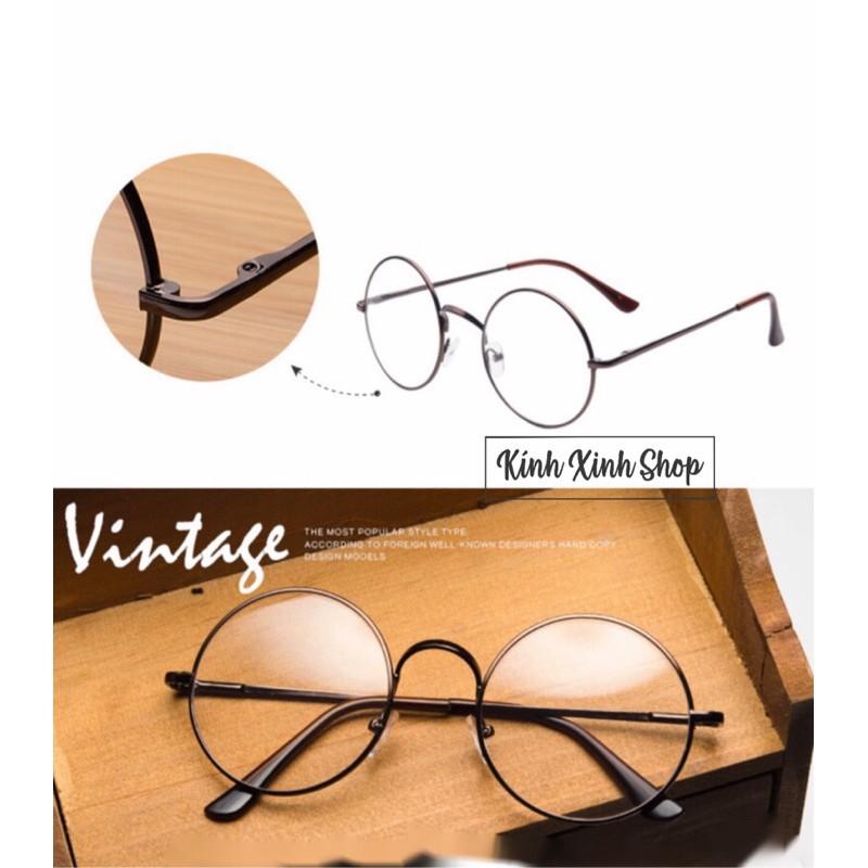 Kính Mắt tròn xoe ZON CUTE kim loại - ZON1