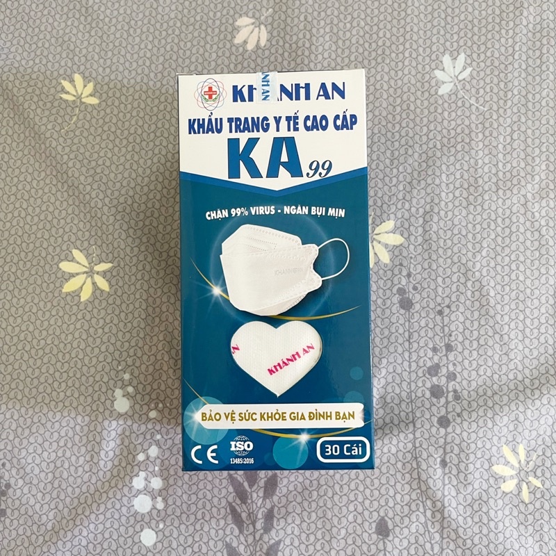 Khẩu Trang Y Tế Face Mask Khánh An KA99 Cao Cấp 4 Lớp