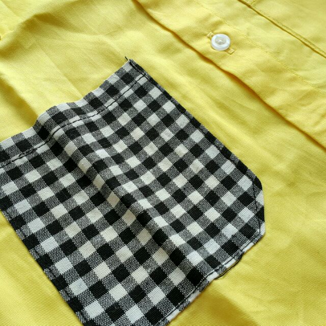 Bộ bà ba Bé trai Bé gái màu vàng