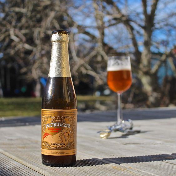 Lốc 4 chai Bia Lindemans Pecheresse 2.5%(chai 250ml)