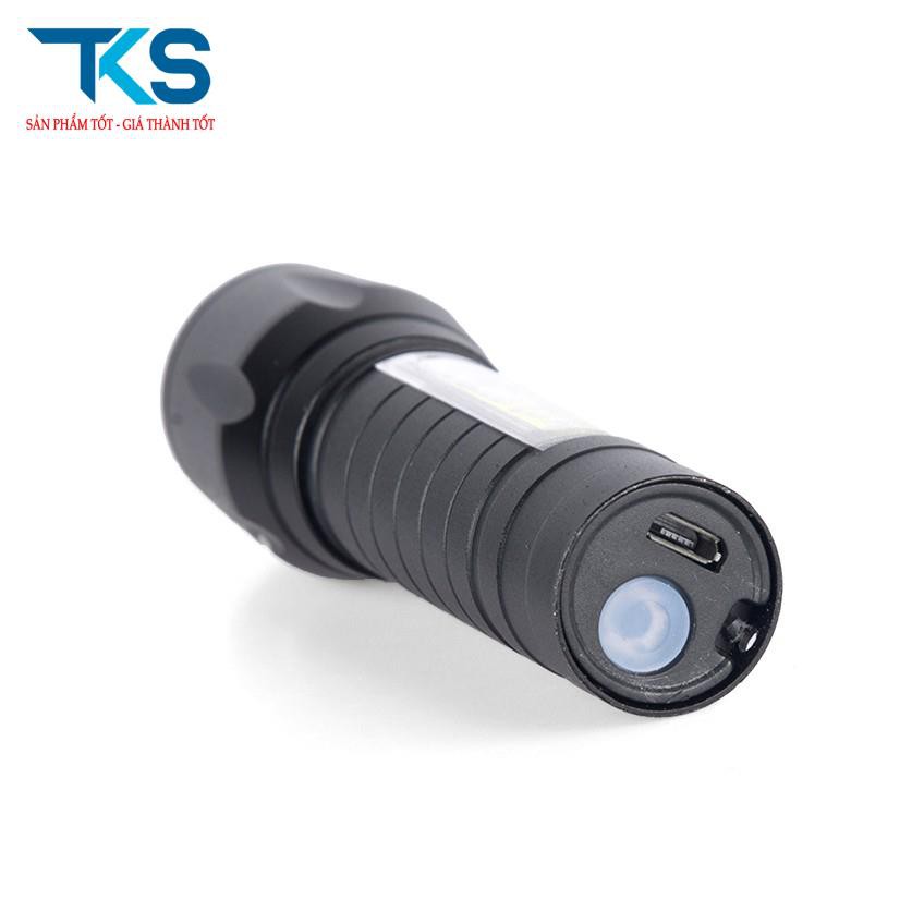 Đèn pin mini siêu sáng T1 3 chế độ sáng, chống nước, Đèn cầm tay mini tiện dụng