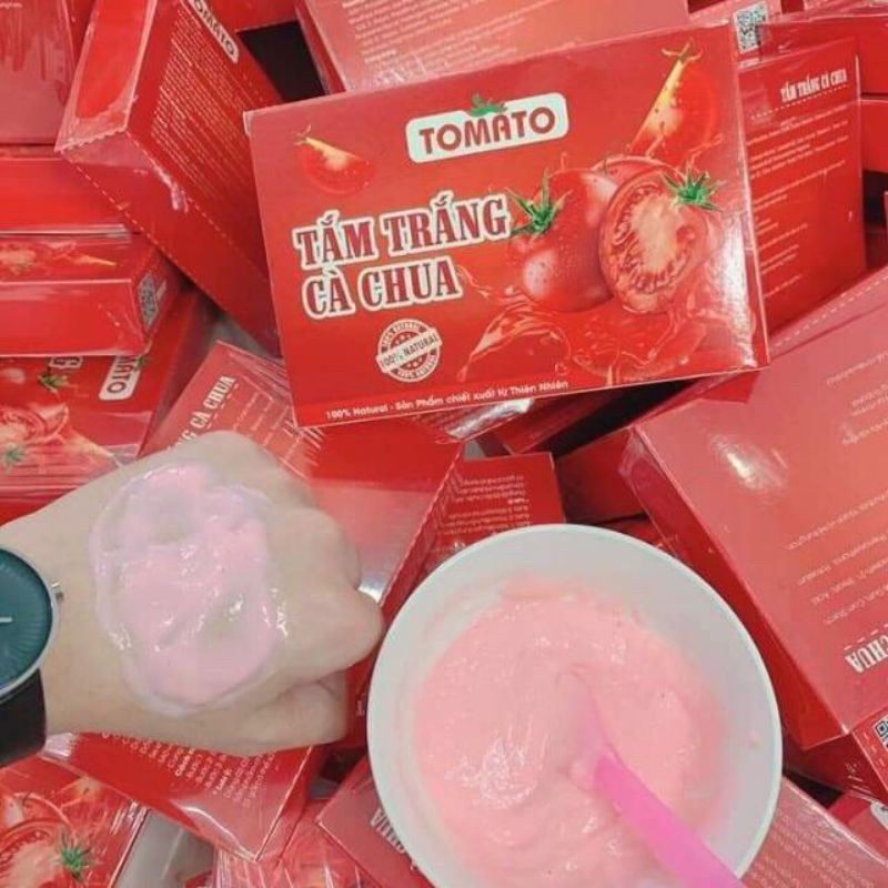 Ủ Trắng, Tắm Trắng Cà Chua TOMATO Dưỡng Trắng Toàn Thân | BigBuy360 - bigbuy360.vn
