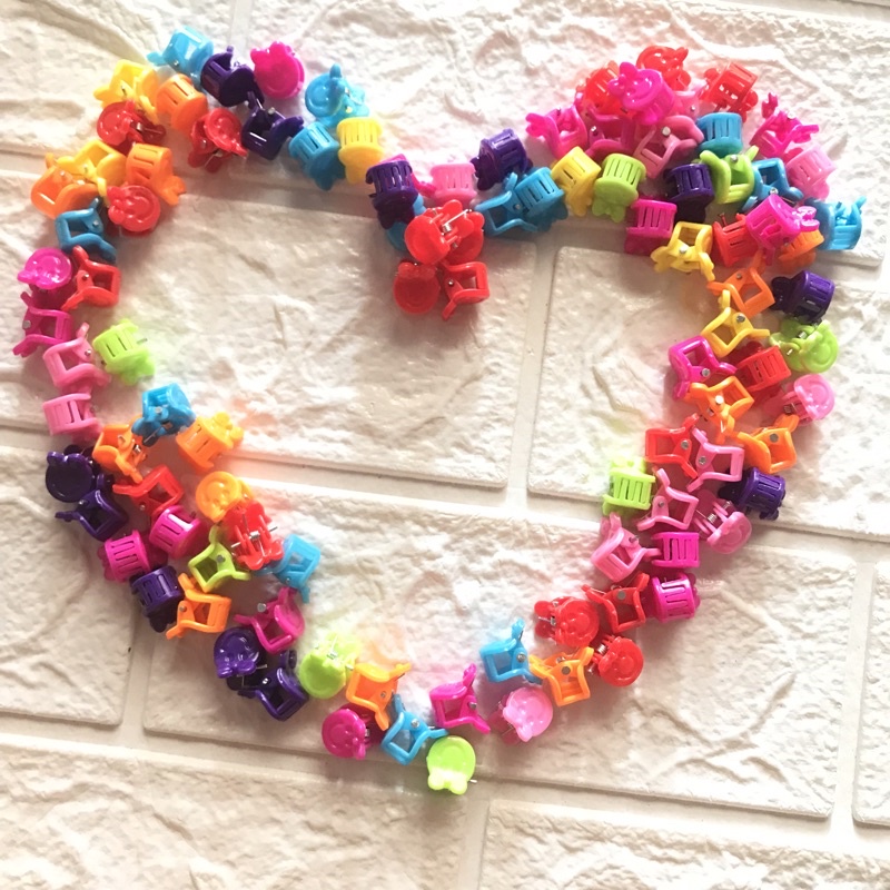 Kẹp tóc mái bé xíu xinh xinh cho bé yêu 10 chiếc