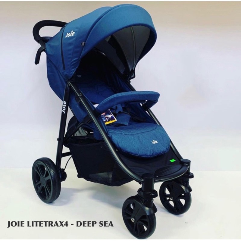 Xe đẩy gấp gọn cao cấp Joie Litetrax 4 Chromium, LITETRAX PRO W/ RC