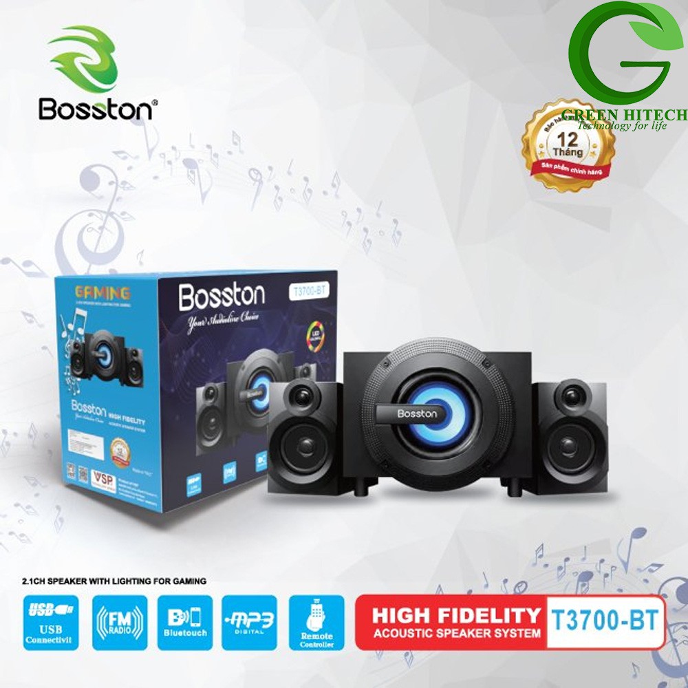 Loa Bluetooth Bosston T3700-BT 25W