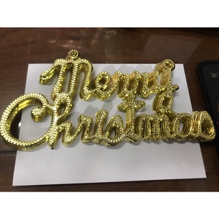 Chữ Merry Christmas