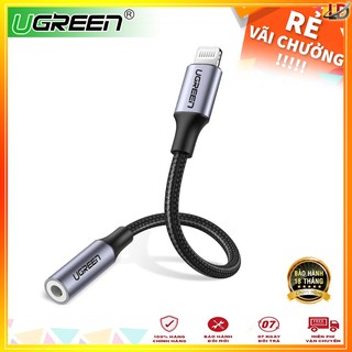 UGREEN 30756 - Cáp chuyển đổi Lightning sang 3.5mm Audio chuẩn MFI