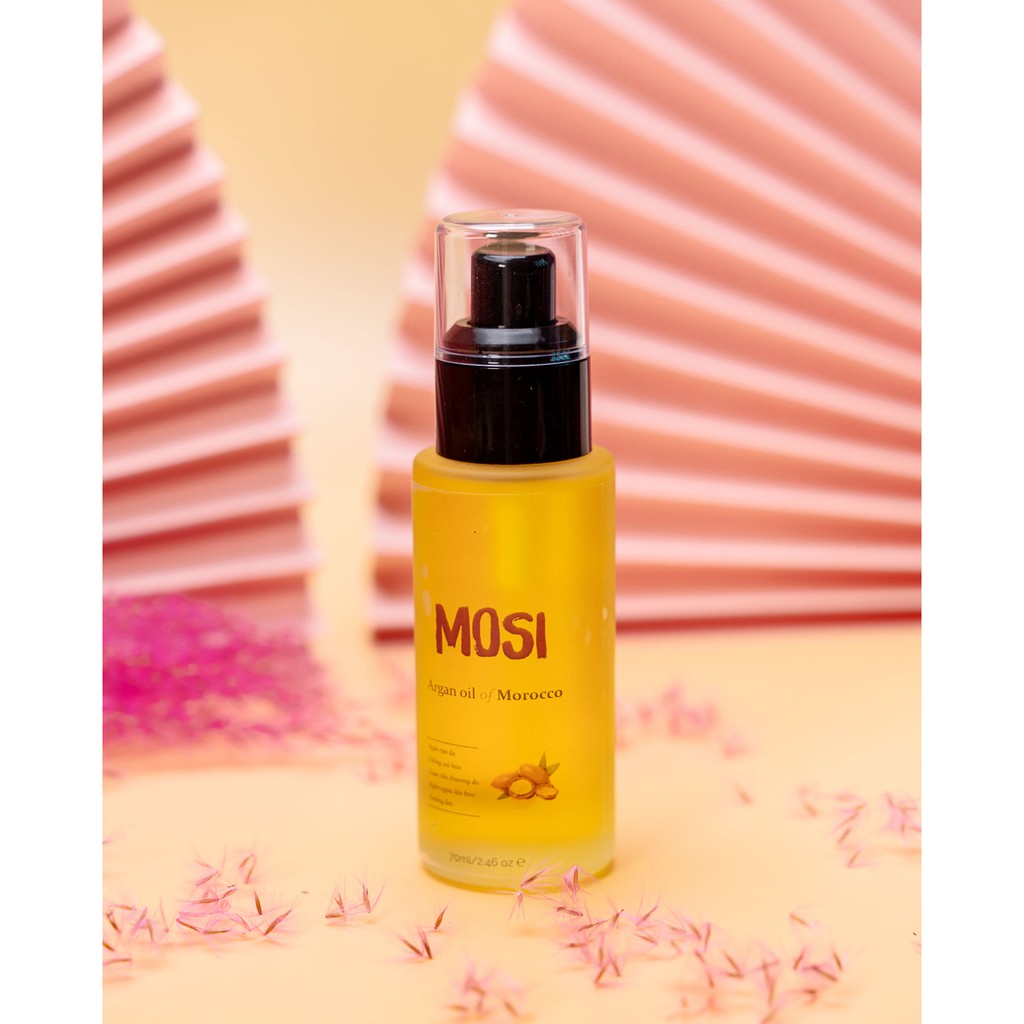 Dầu Argan chống rạn, dưỡng ẩm - Mosi 70ml