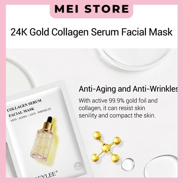 Mặt nạ dưỡng da BREYLEE collagen vitamin C retinol làm trắng lành mụn