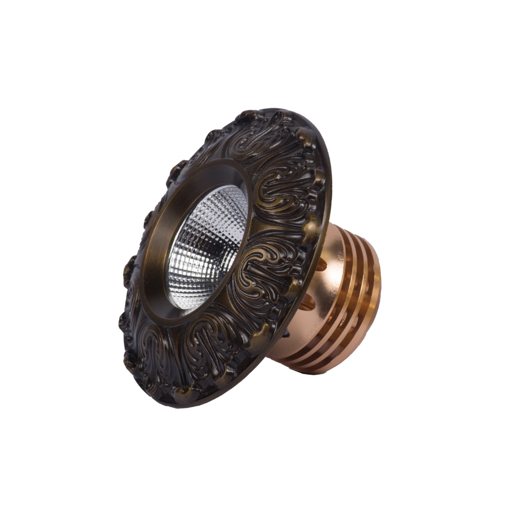 Đèn âm trần cổ điển Standard 2019 cao cấp, công suất 10W, Phong cách châu Âu, độ bền cao, Bảo hành chính hãng