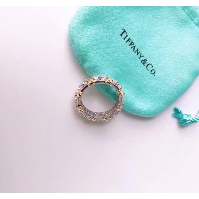 Nhẫn Mạ Bạc 925 Hình Chữ Thập Mới 2021